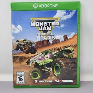 Monster Jam Steel Titans Xbox One Game 4K Ultra HD‎
